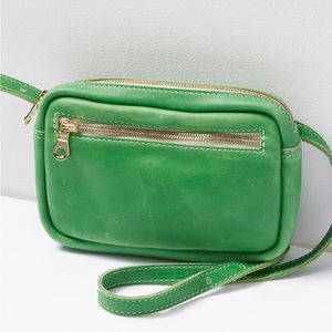Parker Clay Desta belt bag, Color: Green, NWT, bought from Evereve